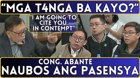 naubos ang pasensya in english